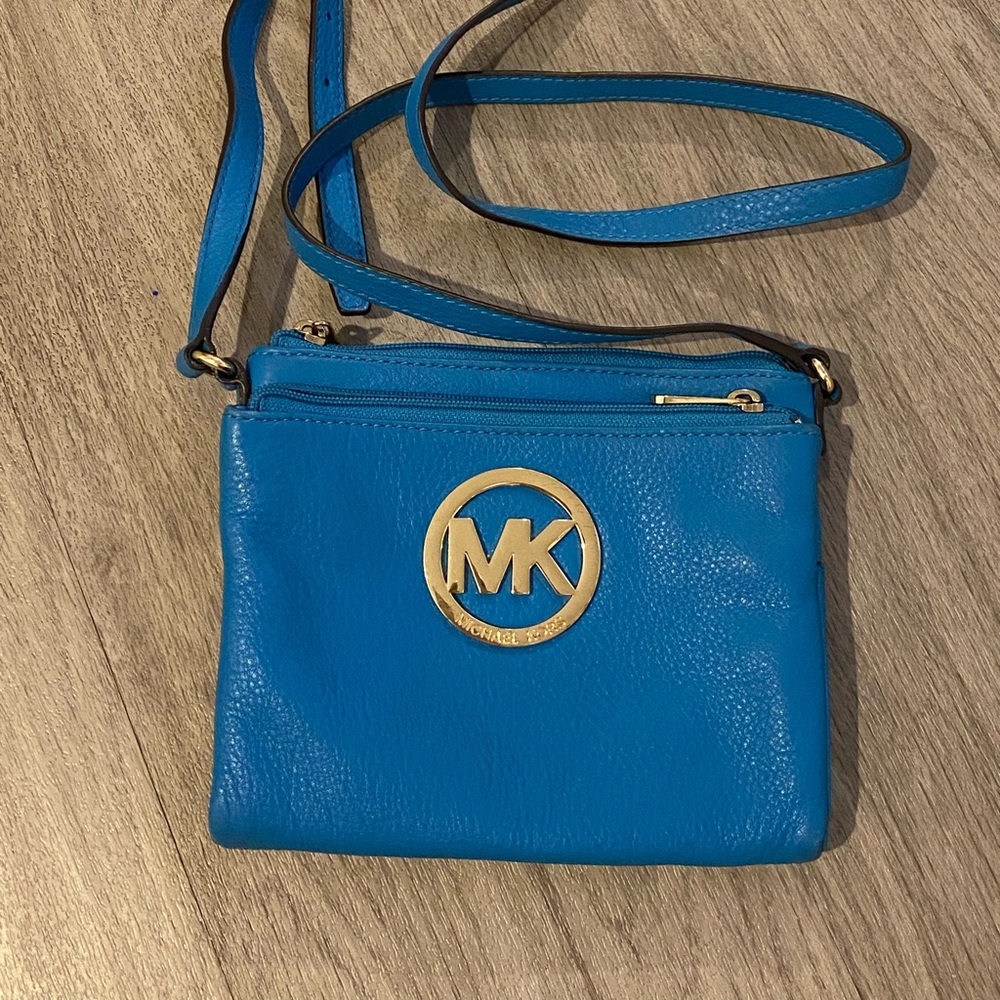 Authentic Michael Kors Purse/tote - Blue